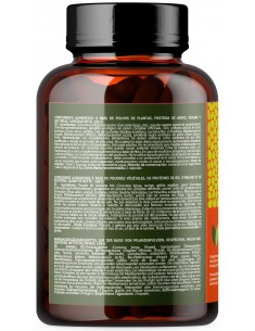 CURCUMA con Jengibre y Pimienta Negra BIO  250 CAPSULAS BIO con PROBIOTICOS Y PREBIOTICOS Máxima Absorción Curcumina. 2